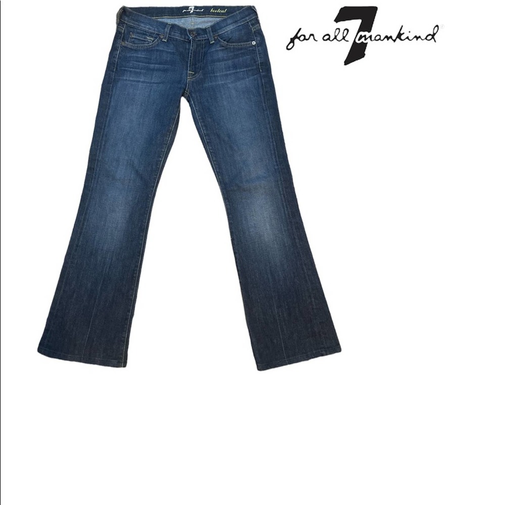 7 for all mankind bootcut jeans size 27